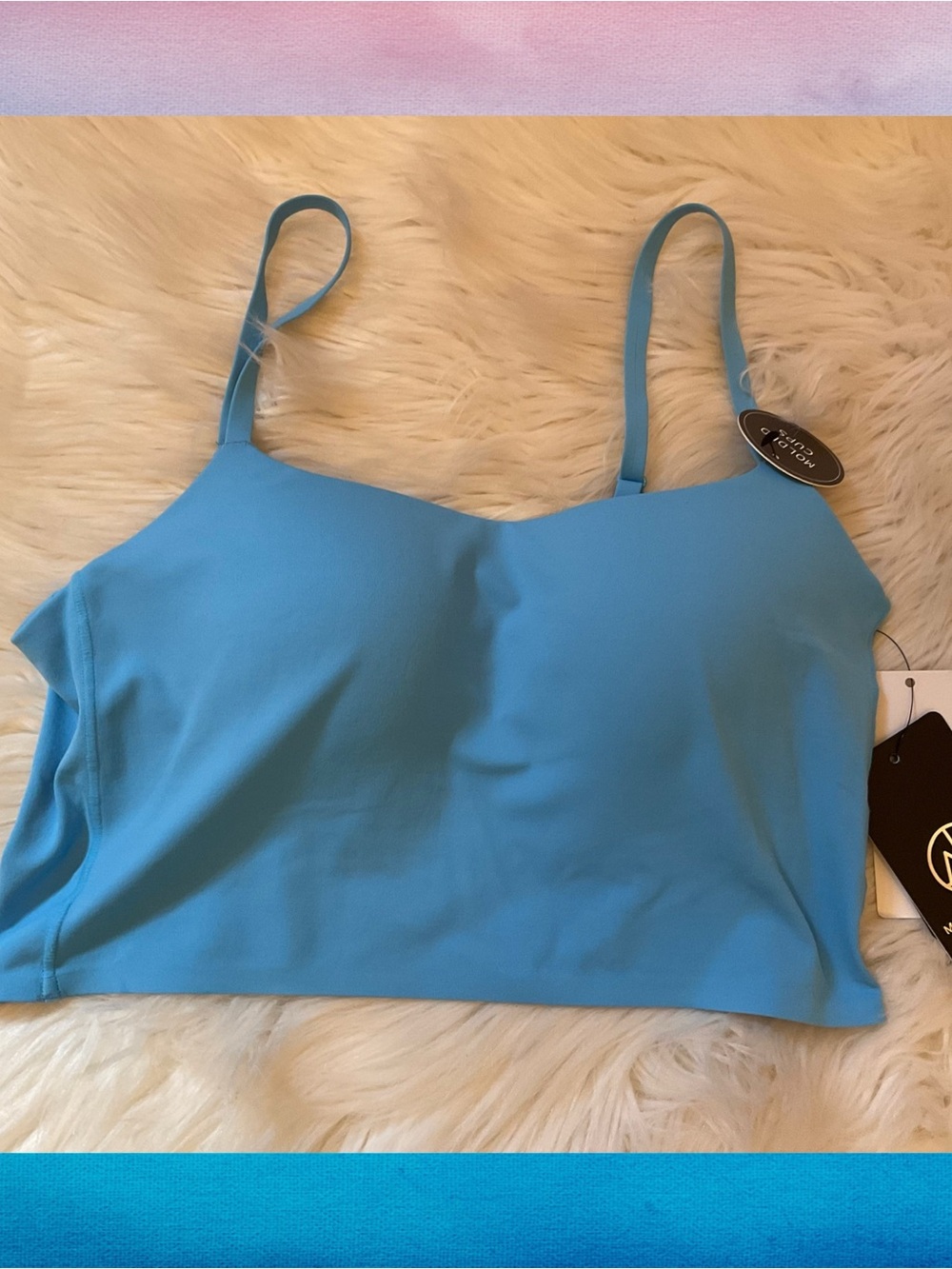 Move Theology Longline Elite Bra - NWT - Size Medium - Bonnie Blue